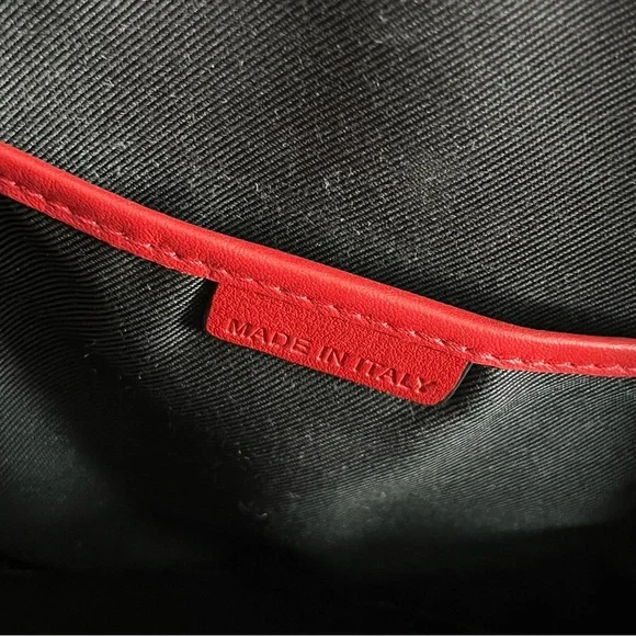 Burberry Red Trim Vintage Check Dome Satchel - Picture 6 of 9